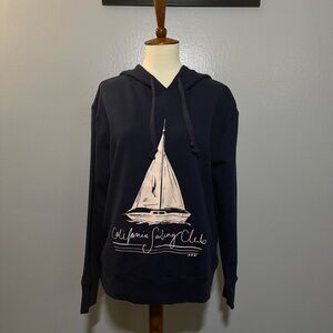 J. Crew Navy Sailing Club Hoodie